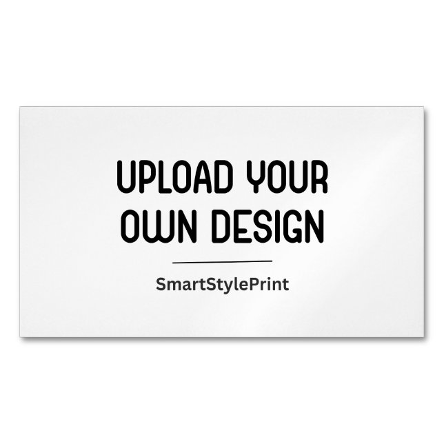 Create Your Own Custom Business Card Magnet (Vorderseite)