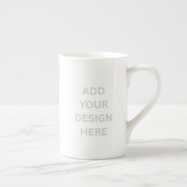 Create Your Own Custom Design Bone China Mug Prozellantasse