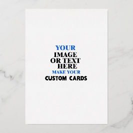 Create Your Own Custom Foil Invitations Folieneinladung