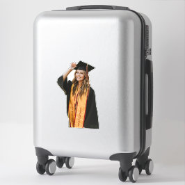 Create Your Own Custom Graduate Photo Aufkleber