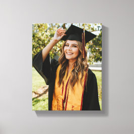 Create Your Own Custom Graduate Photo Leinwanddruck