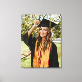 Create Your Own Custom Graduate Photo Leinwanddruck