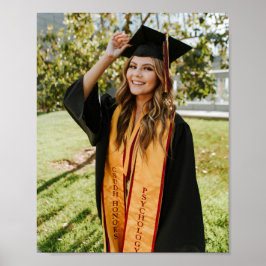Create Your Own Custom Graduate Photo Poster