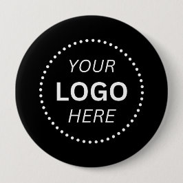 Create Your Own Custom Logo Design 4'' Round Button