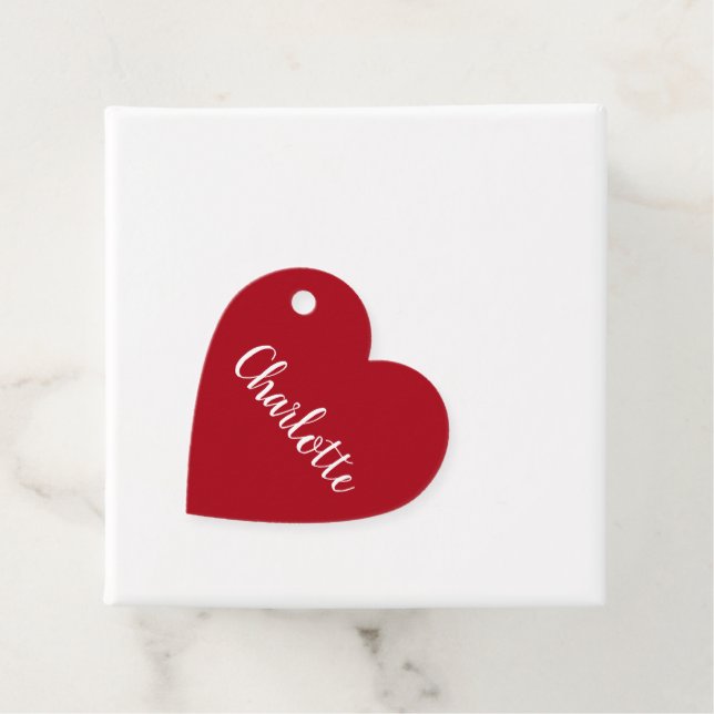 Create Your own Custom Name Valentine's Day  Geschenkanhänger (Beispiel)