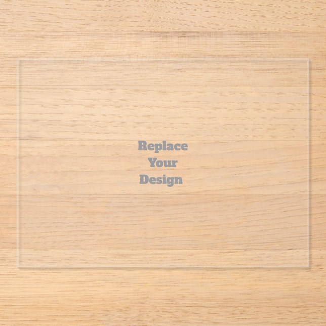 Create Your Own custom personalized﻿ Wedding Acryleinladungen (Vorderseite)