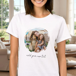 Create Your Own Custom Photo T-Shirt