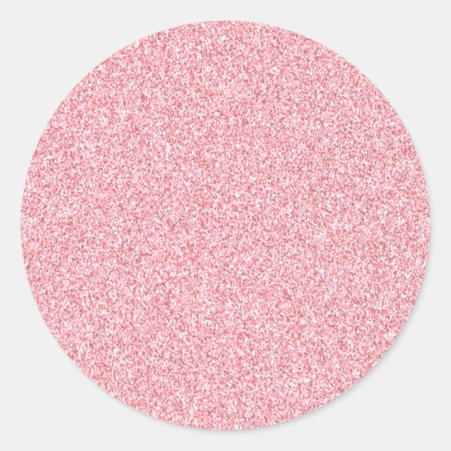 Create Your Own Custom Text Blank Rose Gold Runder Aufkleber (Vorderseite)