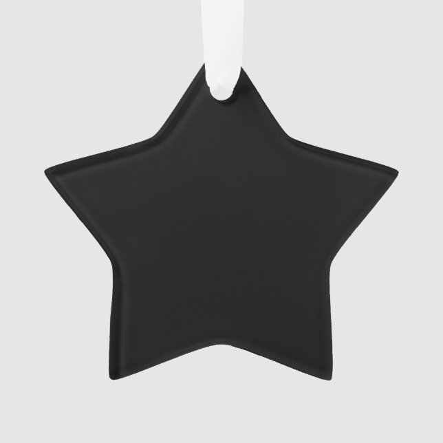 Create Your Own - Customizable Blank Ornament (Vorderseite)