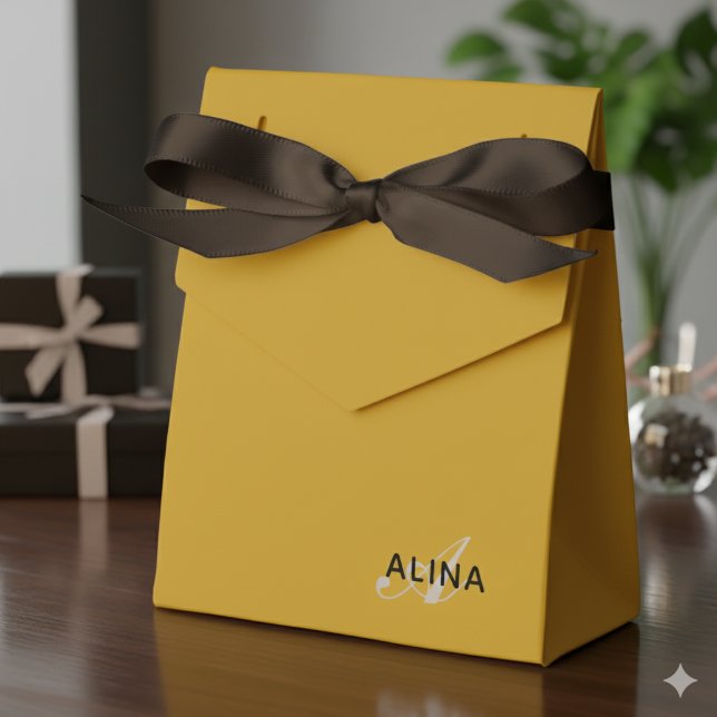 Create Your Own Customize Monogram Color Match Geschenkschachtel (Von Creator hochgeladen)