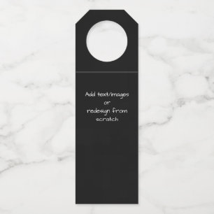 Create Your Own Customized Flaschenanhänger