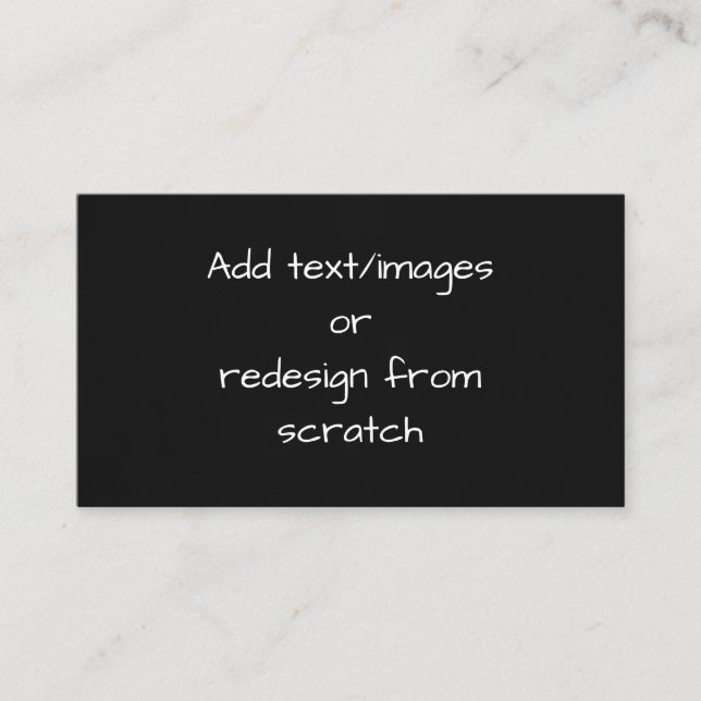 Create Your Own Customized Hinweiskarte (Vorderseite)