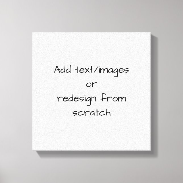 Create Your Own Customized Leinwanddruck (Vorderseite)