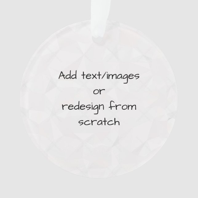 Create Your Own Customized Ornament (Vorderseite)