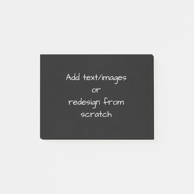 Create Your Own Customized Post-it Klebezettel (Vorderseite)