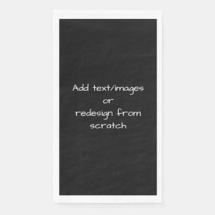 Create Your Own Customized Serviette