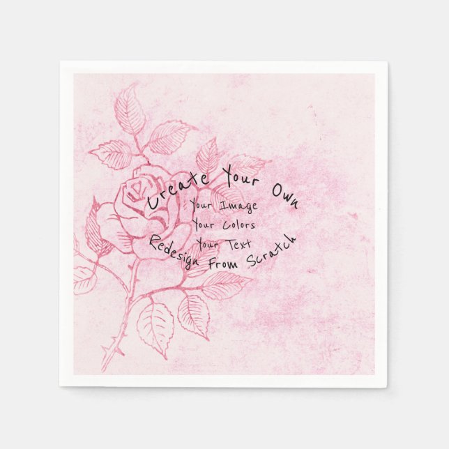 Create Your Own Customized Serviette (Vorderseite)