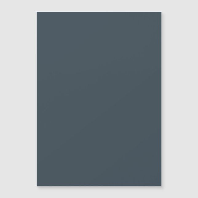 Create Your Own dark gray azure Magnetic Card Magnetkarte (Vorderseite)