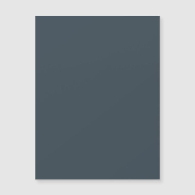 Create Your Own dark gray azure Magnetic Card Magnetkarte (Vorderseite)