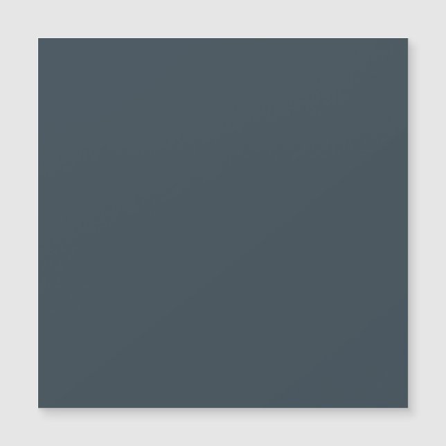 Create Your Own dark gray azure Magnetic Card Magnetkarte (Vorderseite)