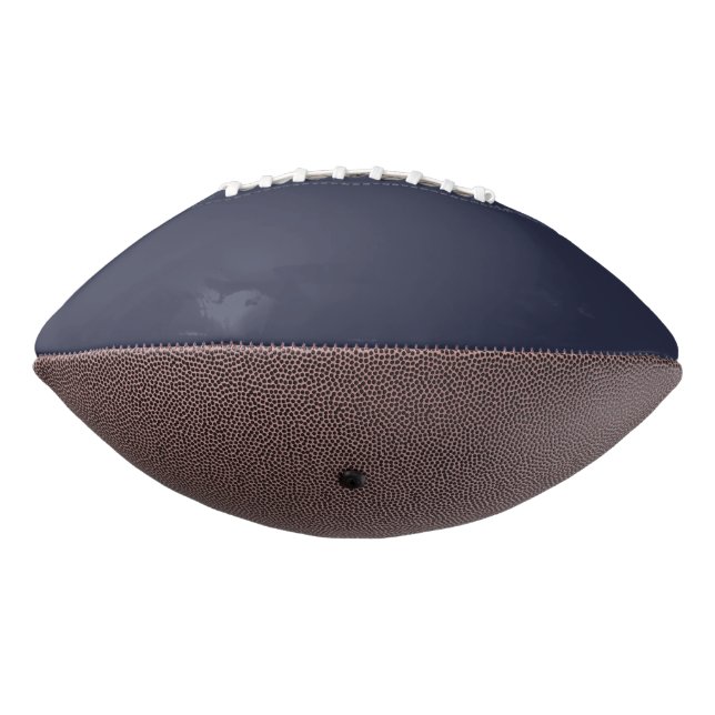 Create Your Own dark gray blue personalized Football (Gedreht 270)