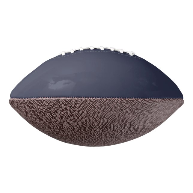 Create Your Own dark gray blue personalized Football (Gedreht 270)