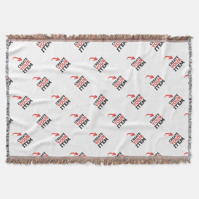 CREATE-YOUR-OWN DIY kundenspezifische Decke (Vorderseite)