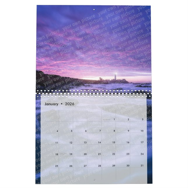 CREATE-YOUR-OWN DIY kundenspezifische Kalender (Jan 2026)