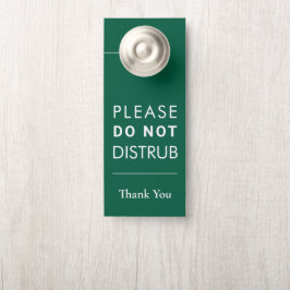 Create Your Own Do Not Disturb Wedding Door Hanger Türanhänger