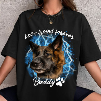 create your own Dog Pet Photo Animal custom 90s  T-Shirt