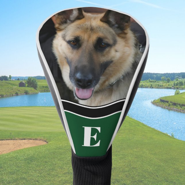 Create your own dog photo German Shepherd Golf Headcover (Von Creator hochgeladen)
