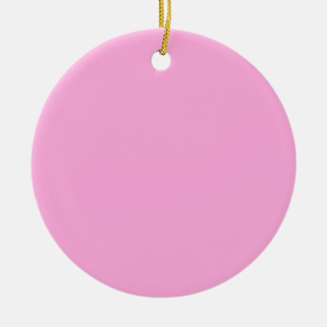 Create Your Own editable Keramik Ornament (Vorne)