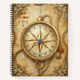 Create Your Own Explorer Compass Rose Notizbuch
