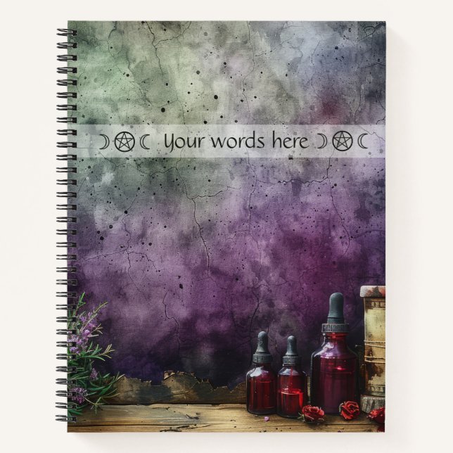 Create Your Own Extract Bottles Apothecary Recipes Notizbuch (Vorderseite)