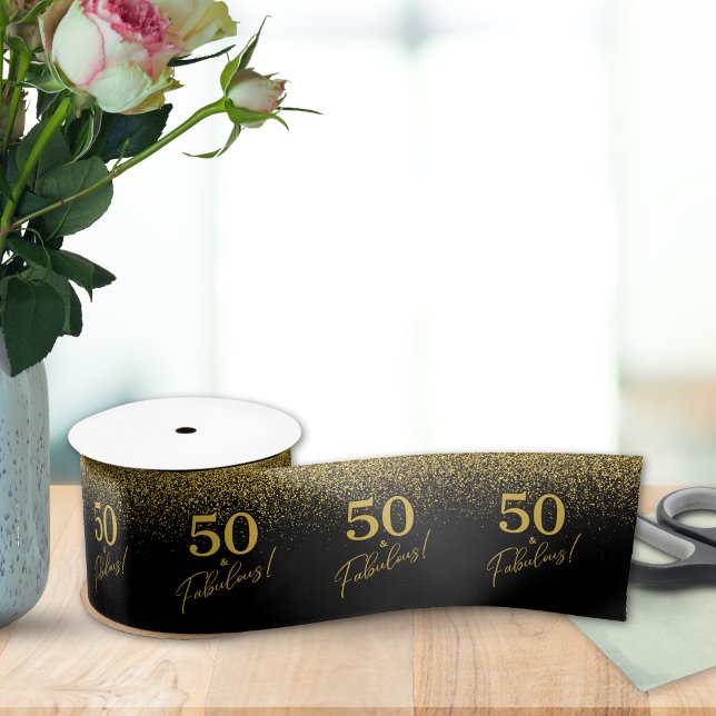 Create Your Own Fabulous Milestone Birthday Satinband (Von Creator hochgeladen)