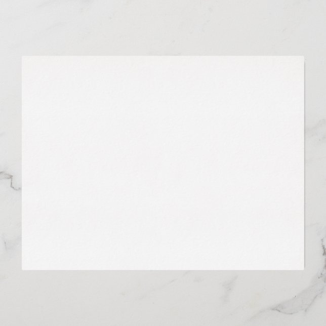 Create Your Own Folien Feiertagspostkarte (Vorderseite)
