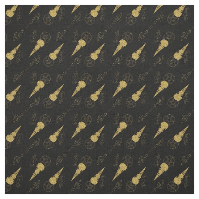 Create Your Own Gold Ritual Symbols Black Stoff (Muster)