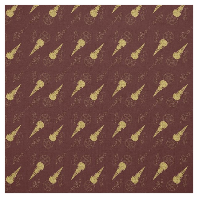 Create Your Own Gold Ritual Symbols Red Stoff (Muster)