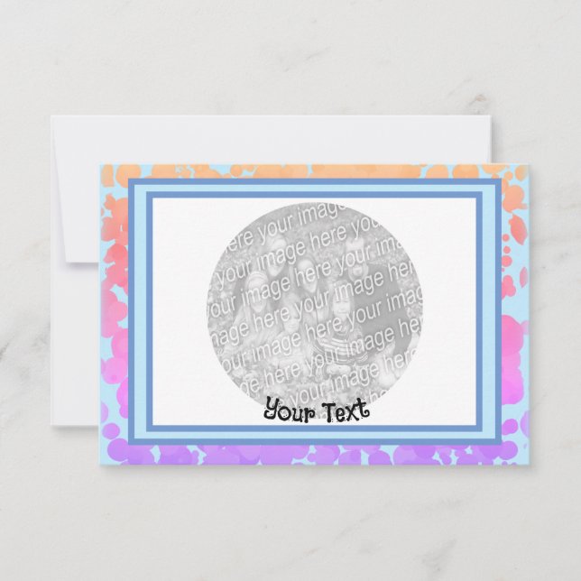 Create Your Own kids Birthday Invitation Einladung (Vorderseite)