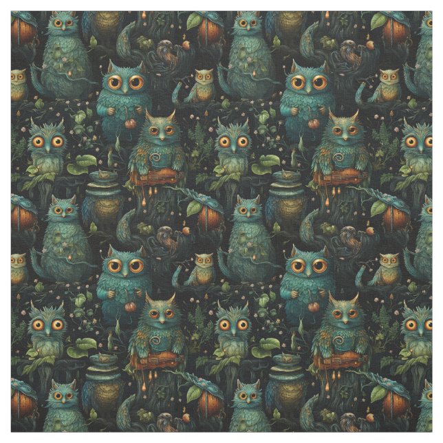 Create Your Own Kooky Goblins Black Stoff (Muster)