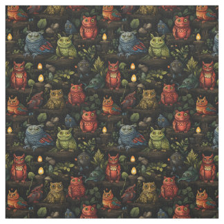 Create Your Own Kooky Wild Goblins Owls Black Stoff