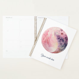 Create Your Own Lunar Love Magic Pink Moon Planer