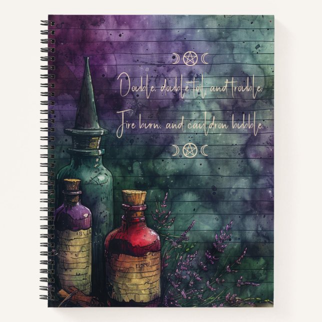 Create Your Own Magic Potions Apothecary Notizbuch (Vorderseite)
