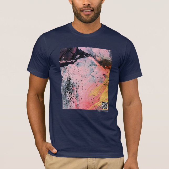 Create Your Own Men's Dark Short Sleeve T-Shirt (Vorderseite)