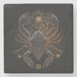 Create Your Own Mystical Cancer Steinuntersetzer