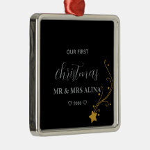 Create Your Own Our First Christmas Married