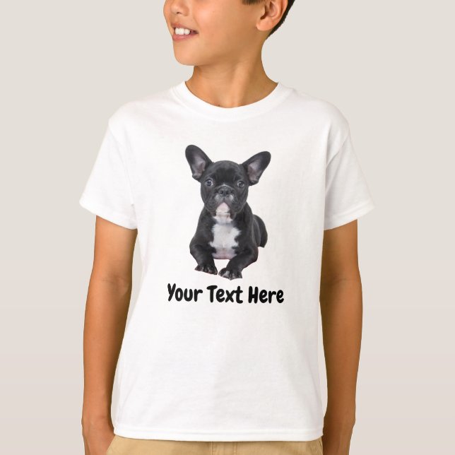 Create Your Own Pet Dog Photo T-Shirt (Vorderseite)