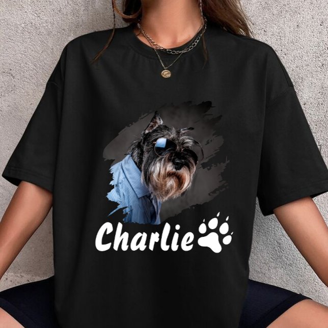 create your own pet shirt idea here custom photo (Von Creator hochgeladen)
