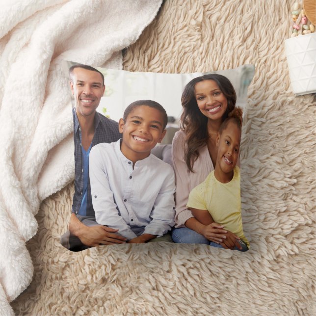 Create Your Own Photo Custom Pic Double Sided Kissen (Decke)