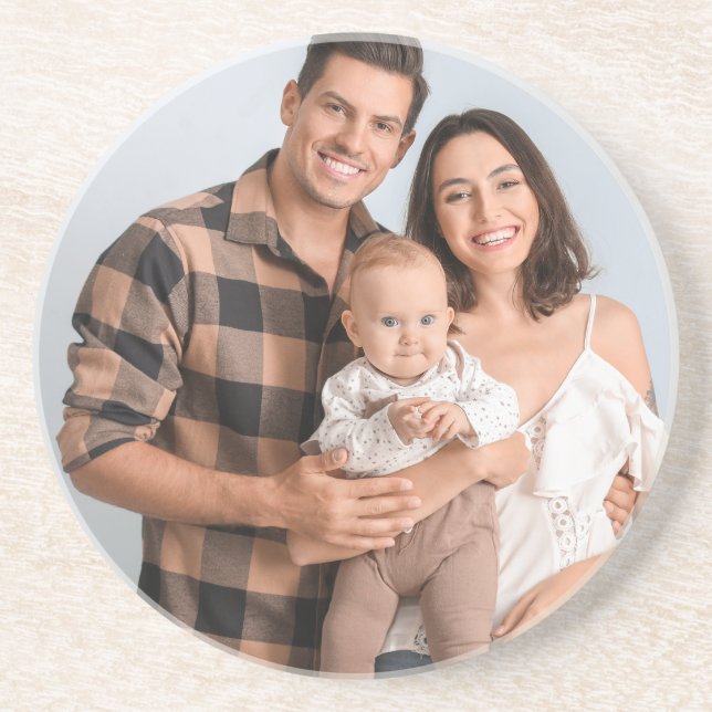 Create Your Own Photo Custom Picture DIY  Getränkeuntersetzer (Vorne)